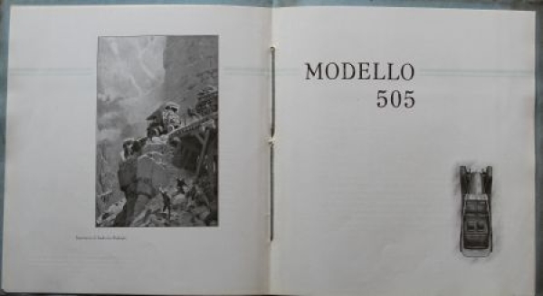 Fiat Modelprogram 1920 Carbrochure (9322)